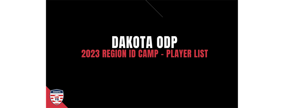 2023 Region ID Camp Selections